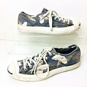 Converse Jack Purcell Floral Low Ox Sneakers W 8